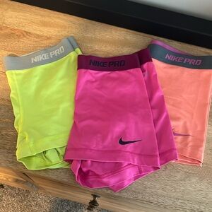 Nike Pro Shorts Bundle